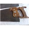Image 4 : (3) vintage wood saws