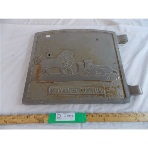 Royal-Joshua steel oven door