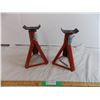 Image 1 : (2) tire jack stands