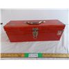 Image 1 : Red Mastercraft tool box with wrench inside