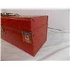 Image 2 : Red Mastercraft tool box with wrench inside