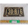 Image 1 : 1952 Saskatchewan Licence plate