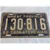 Image 2 : 1952 Saskatchewan Licence plate