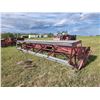 Image 1 : Massey-Ferguson Model 655 (1977) 6 cylinder gas engine self propelled swather 21" table RUNNING COND