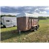 Image 1 : Home built livestock trailer - 12 foot long with spare tire