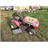 Image 1 : Turf power 12.5HP lawn + garden tractor - 7 speed 42" wide deck (cracked gas tank) Briggs & Stratton