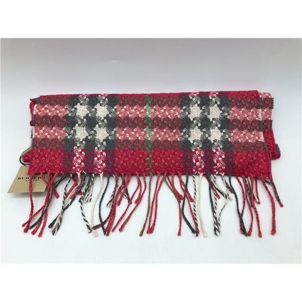 "Burberry" - Scarf - Brand new w/tag - Size: 63in x 14in (Approx.)