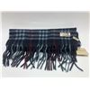 Image 1 : "Burberry" - Cashmere Scarf - 100% Cashmere - Brand new w/tag - Size: 57in x 12 1/2in (Approx.)