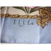 Image 2 : "Elle Paris & Bellino" - Group of 2 Silk Scarves - Size: 35in x 35in/ 30in x 30in (Approx.)