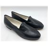 Image 1 : "Bally - Vintage" - Black Leather "Borja" Loafers - Size 6 1/2 - Brand New