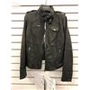 Image 1 : "Danier" - Black Leather 'Venessa" Jacket - Women - Size: S - Retails: $499 - Brand New w/tag