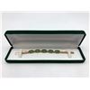 Image 2 : 18K Gold Bracelet w/Jade