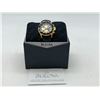 Image 2 : "Bulova" - 2 Tone Chronograph w/leather strap - Model no. OS10/OS20 - Brand New in Box