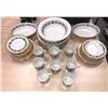 Image 1 : "Royal Doulton - Made in England - 1966" - Complete Set of 43 pcs - includes 8 Tea cups/8 Saucers/8 
