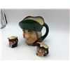 Image 2 : "Royal Doulton - Toby Philpotts" - Set of 3 Jugs - Approx. 6 1/2in x 5 1/2in/2 1/2in x 2 1/2in