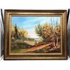 Image 1 : Framed Painting on Canvas Signed by E.Prad - Approx. 29in x 23in
