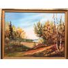 Image 2 : Framed Painting on Canvas Signed by E.Prad - Approx. 29in x 23in