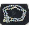 Image 2 : "Swarovski" - Set of Swarovski Crystals Jewelry - includes necklace & earrings
