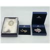 Image 1 : "Swarovski" - Group of 4  Swarovski Pins