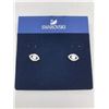 Image 2 : "Swarovski" - Group of 3 Swarovski earrings w/crystals & 2 pin