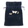 Image 3 : "Swarovski" - Group of 3 Swarovski earrings w/crystals & 2 pin