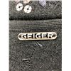 Image 8 : "Geiger Collections - Vintage" - Group of 2 Wool Cardigan Jackets - includes plain blue & black w/fl