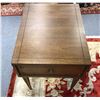 Image 2 : Antique Wooden Corner Table - Approx. 28in x 21in x 23 1/2in