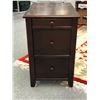 Image 2 : Small Antique side-table w/cupholders - Approx. 22in x 15in