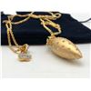Image 2 : "Swarovski" - Group of 2 Gold Tone Necklaces w/crystals