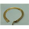 Image 2 : "Monet Fine Jewelry - Vintage" - Group of 2 Gold Tone Bracelets