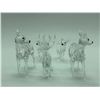 Image 1 : "Swarovski - Crystal Figurine" - Group of 5 crystal figurine - includes 4 pc set of Deers & Moose -