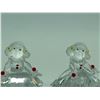 Image 10 : "Swarovski - Crystal Figurine" - Group of 6 crystal figurine - includes 4 pcs of Jester Clown - asso