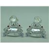 Image 9 : "Swarovski - Crystal Figurine" - Group of 6 crystal figurine - includes 4 pcs of Jester Clown - asso