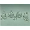 Image 1 : "Swarovski - Crystal Figurine" - Group of 5 crystal Swan figurines - assorted sizes