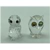 Image 8 : "Swarovski - Crystal Figurine" - Group of 11 crystal figurines - includes 2 pc set of roasters/lamb/