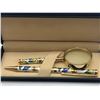 Image 2 : 2 pc designer set - includes fountain pen & magnifying glass
