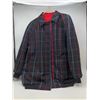 Image 1 : "Burberry" - Red/Black Checkered Reversible Jacket