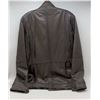 Image 2 : "Massimo Dutti" - Brown Leather Men's Jacket