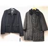 Image 1 : "London Fog" - Fur inlaid Women's Trench Coat (Size: L) & "Vince Camuto" Women's jacket (Size: L/Bra