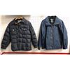 Image 1 : Group of 2 Men's Jackets - includes "Polo by Ralph Lauren" Vintage blue jacket (Size: S) & "Tommy Hi