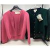 Image 2 : Group of 2 Women's Wool Cardigan Jacket - includes "the Eagle's Eye" pink Jacket (Size:14) & "Millar