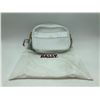 "Bally" - White Leather Crossbody Handbag w/dust bag