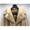 Image 2 : "Philip Chin's Canada Fur Store" - Natural Pale Beige Mink Fur Jacket/Coat - Women