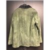 Image 2 : "Danier" - Fur inlaid Sheep Leather Men's Jacket - Size: L
