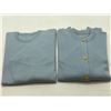 "Merino 2000 - Made in Scotland" - 2 pc women's sweater set - includes Cardigan jacket & crew neck s