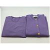 "Ballantyne" - 2 pc Women's Wool Set - includes Wool Cardigan Jacket (Size: 42)  & Plain crew neck s