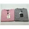 Image 1 : "LG Cashmere by Chow" - Group of 2 100 % Cashmere crew neck women's sweater (Size: XL) - Brand New w