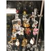 Image 1 : "Swarovski - Glass Crystal Figurine" - Group of 16 glass crystal figurines