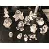 "Swarovski - Glass Crystal Figurine" - Group of 12 glass crystal figurines