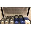 Image 1 : Large Group of Swarovski Silver Crystal Boxes - assorted sizes - approx. 19 pcs - Only Boxes